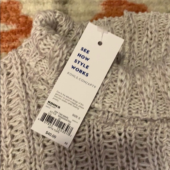 Turtleneck sweater; S; slouchy-style; Apt9 🌻NWT🌻 - Picture 2 of 4